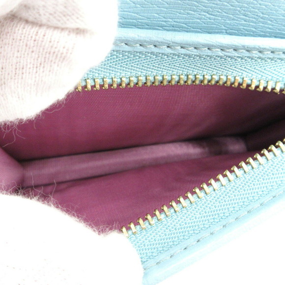 Gucci Bananya Banana Rainbow Star Bifold Wallet Leather Blue Light - Picture 6 of 9